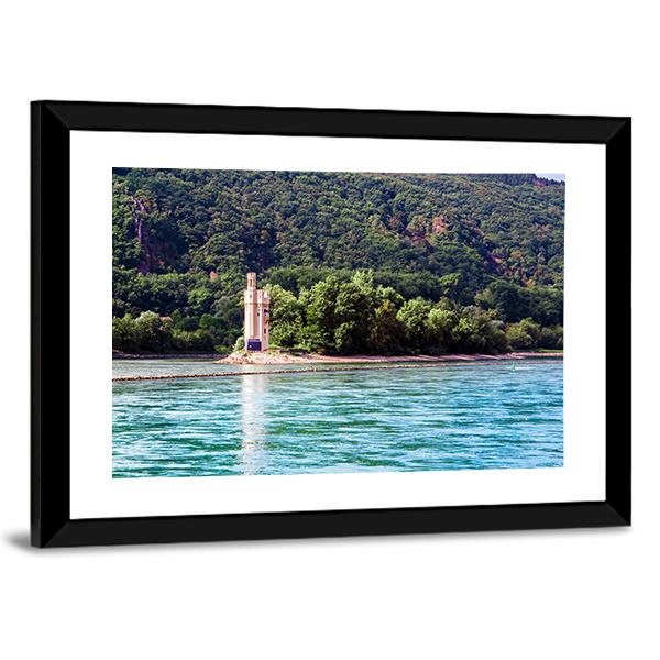 The Mouse Tower Berlin Canvas Wall Art-5 Horizontal-Gallery Wrap-22" x 12"-Tiaracle