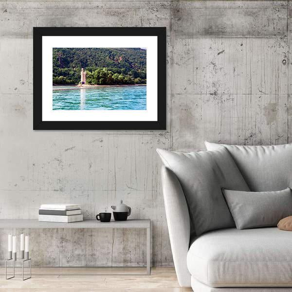 The Mouse Tower Berlin Canvas Wall Art-5 Horizontal-Gallery Wrap-22" x 12"-Tiaracle