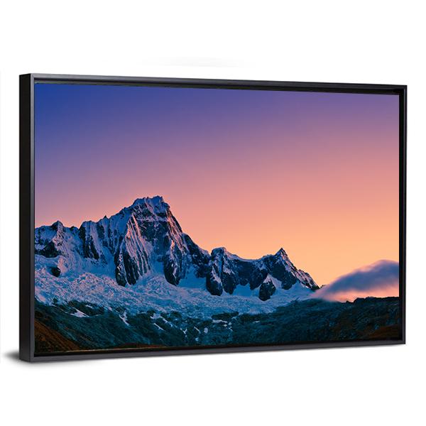 The Santa Cruz Trek Canvas Wall Art-3 Horizontal-Gallery Wrap-25" x 16"-Tiaracle