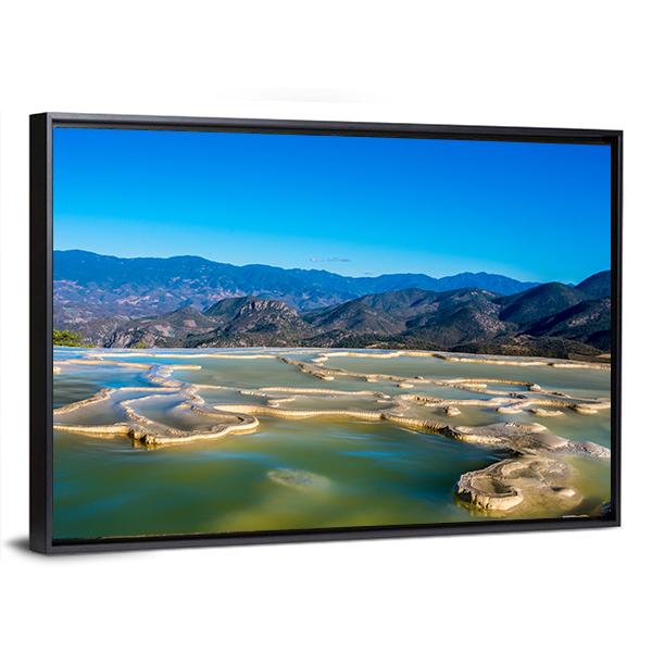 Thermal Spring In Central Valleys Of Oaxaca Canvas Wall Art-5 Horizontal-Gallery Wrap-22" x 12"-Tiaracle