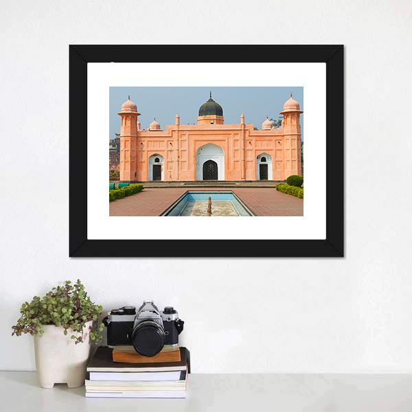 Tomb Of Pari Bibi Canvas Wall Art-1 Piece-Framed Print-20" x 16"-Tiaracle