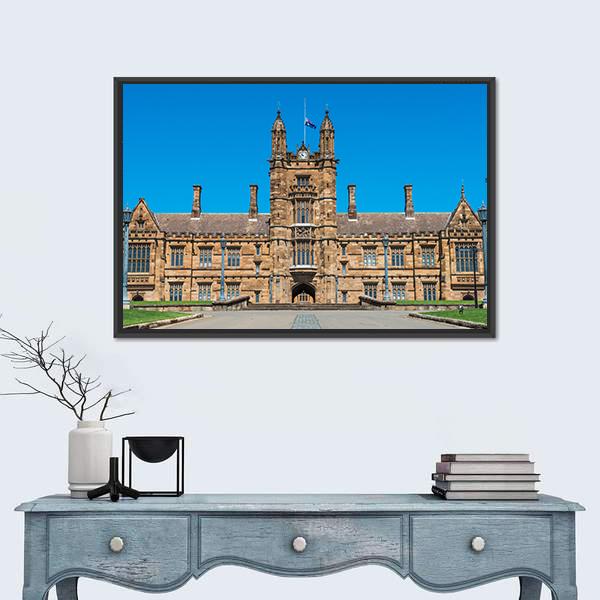 University Of Sydney Canvas Wall Art-1 Piece-Floating Frame-36" x 24"-Tiaracle