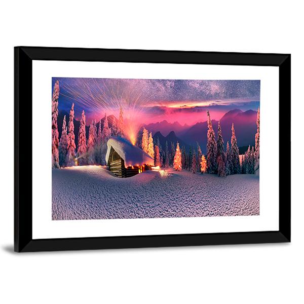 Wild Alpine Mountain Canvas Wall Art-5 Horizontal-Gallery Wrap-22" x 12"-Tiaracle