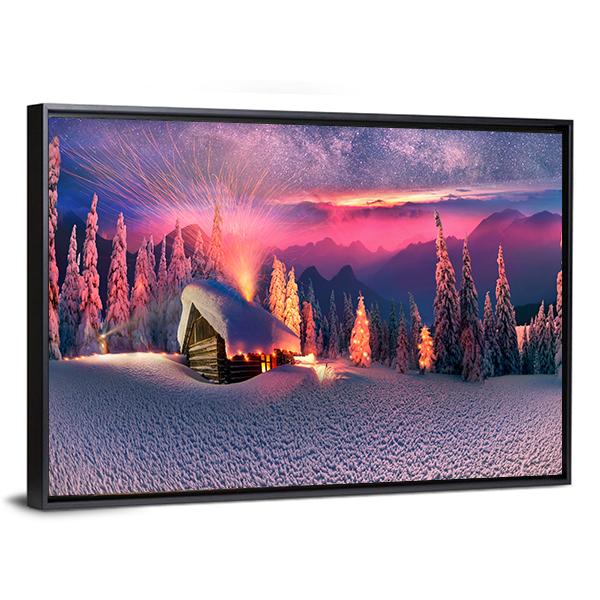 Wild Alpine Mountain Canvas Wall Art-5 Horizontal-Gallery Wrap-22" x 12"-Tiaracle