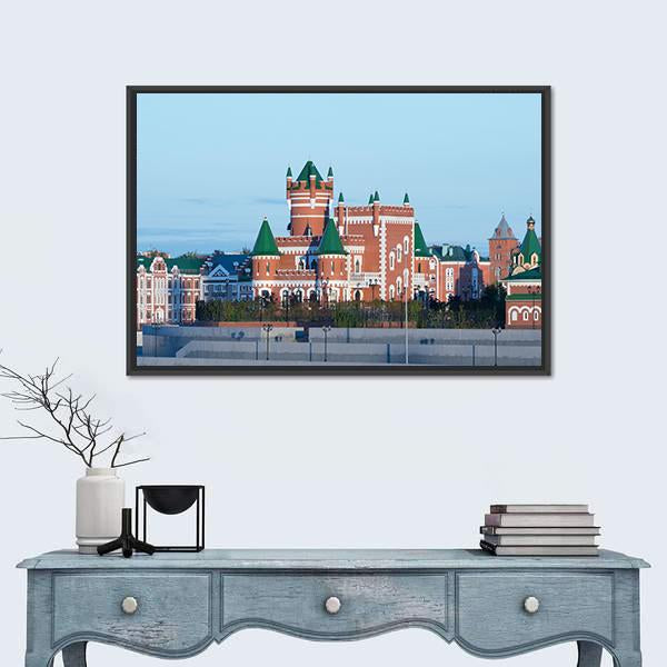 Yoshkar-Ola Russia Canvas Wall Art-1 Piece-Floating Frame-36" x 24"-Tiaracle