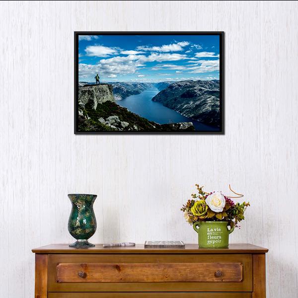 Adventure In Mountains Panoramic Canvas Wall Art-1 Piece-36" x 12"-Tiaracle