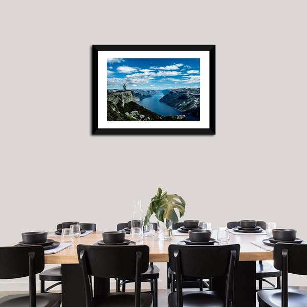 Adventure In Mountains Panoramic Canvas Wall Art-1 Piece-36" x 12"-Tiaracle