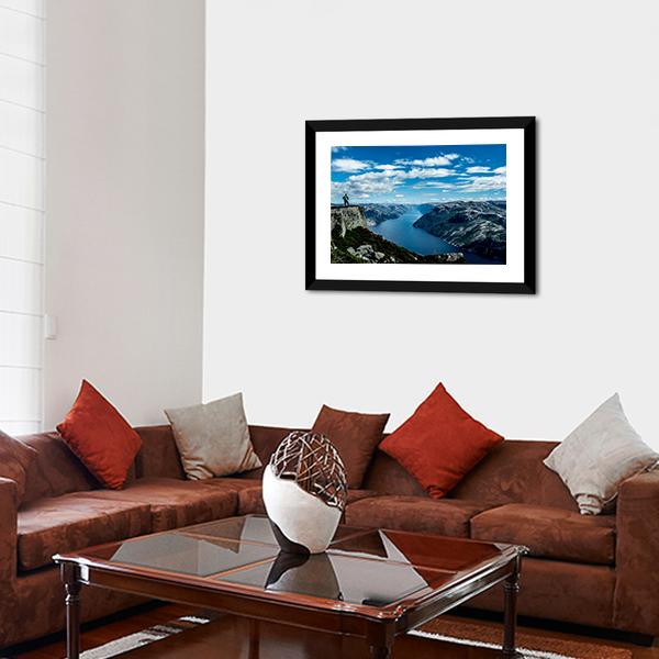 Adventure In Mountains Panoramic Canvas Wall Art-1 Piece-36" x 12"-Tiaracle