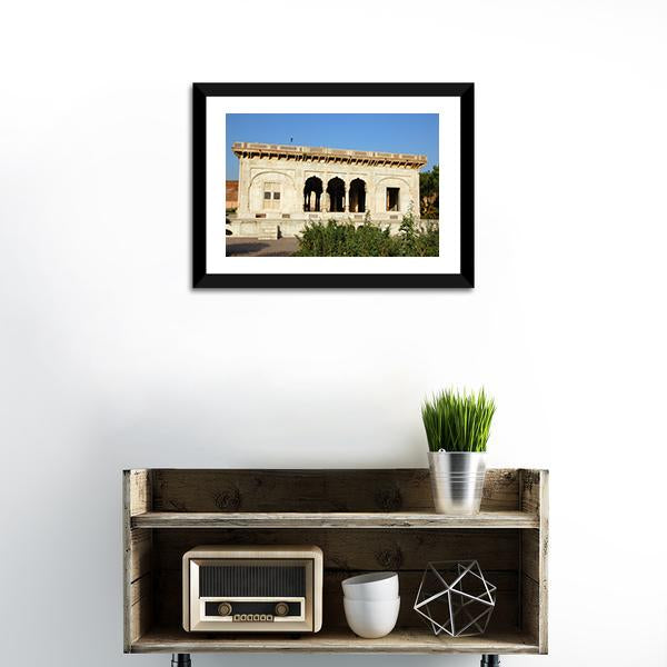 Alamgiri Gate In Lahore Canvas Wall Art-1 Piece-Framed Print-20" x 16"-Tiaracle