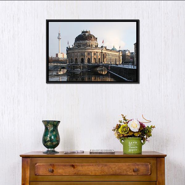 Alexander Museum In Berlin Vertical Canvas Wall Art-3 Vertical-Gallery Wrap-12" x 25"-Tiaracle