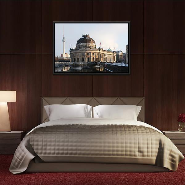Alexander Museum In Berlin Vertical Canvas Wall Art-3 Vertical-Gallery Wrap-12" x 25"-Tiaracle