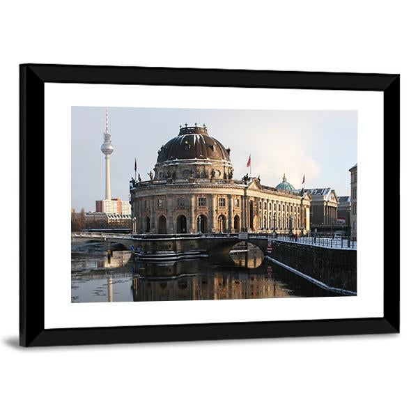 Alexander Museum In Berlin Vertical Canvas Wall Art-3 Vertical-Gallery Wrap-12" x 25"-Tiaracle