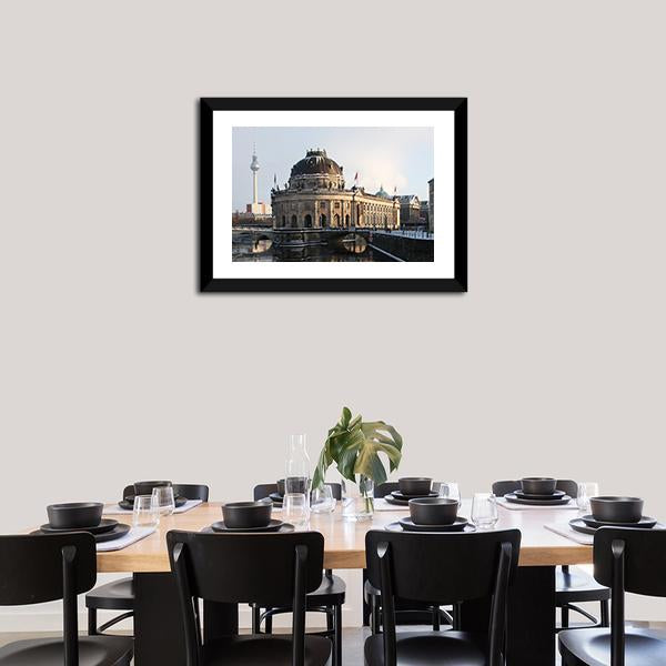 Alexander Museum In Berlin Vertical Canvas Wall Art-3 Vertical-Gallery Wrap-12" x 25"-Tiaracle