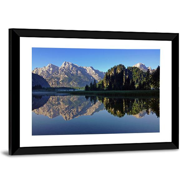 Almsee In Austria Canvas Wall Art-3 Horizontal-Gallery Wrap-25" x 16"-Tiaracle