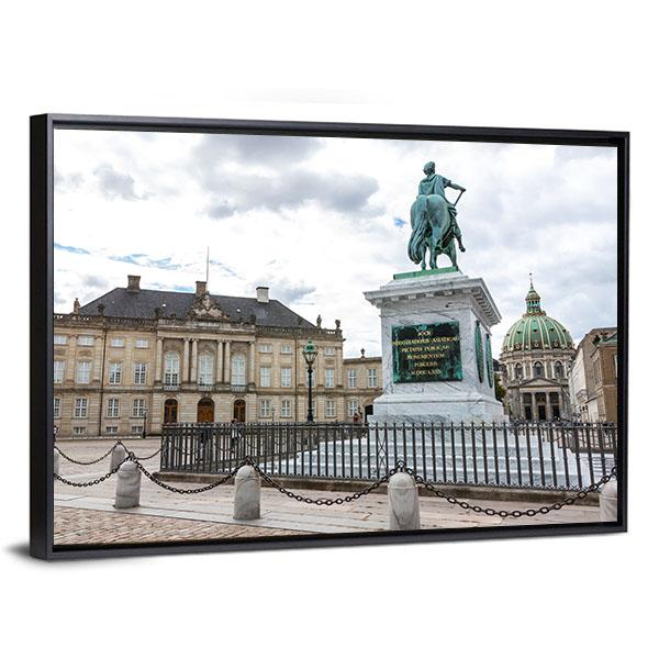 Amalienborg Palace Museum Canvas Wall Art-3 Horizontal-Gallery Wrap-25" x 16"-Tiaracle