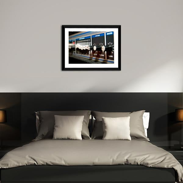 Amplifier Equipment Canvas Wall Art-3 Horizontal-Gallery Wrap-25" x 16"-Tiaracle