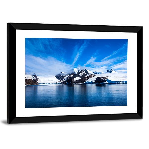 Antarctica Natural Beauty Canvas Wall Art-5 Horizontal-Gallery Wrap-22" x 12"-Tiaracle