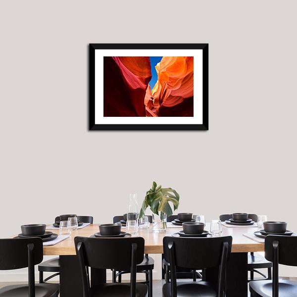 Antelope Canyon Arizona Canvas Wall Art-5 Horizontal-Gallery Wrap-22" x 12"-Tiaracle