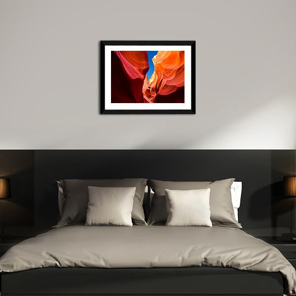 Antelope Canyon Arizona Canvas Wall Art-5 Horizontal-Gallery Wrap-22" x 12"-Tiaracle