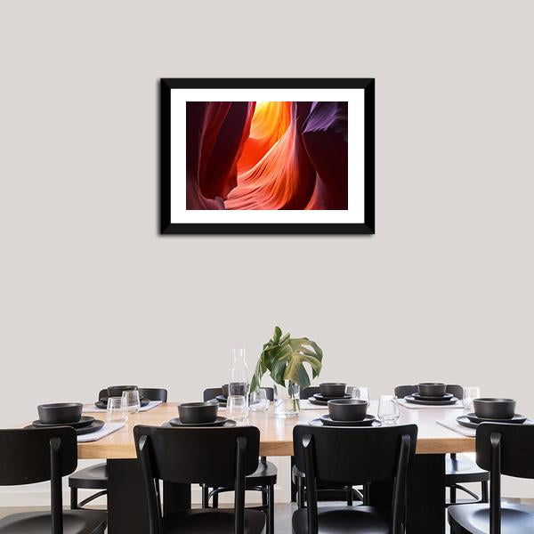 Antelope Grand Canyon Arizona Canvas Wall Art-5 Horizontal-Gallery Wrap-22" x 12"-Tiaracle