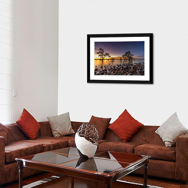 Anyer Laguna Beach Canvas Wall Art-3 Horizontal-Gallery Wrap-25" x 16"-Tiaracle