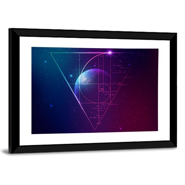 Applied Astronomy Concept Vertical Canvas Wall Art-3 Vertical-Gallery Wrap-12" x 25"-Tiaracle