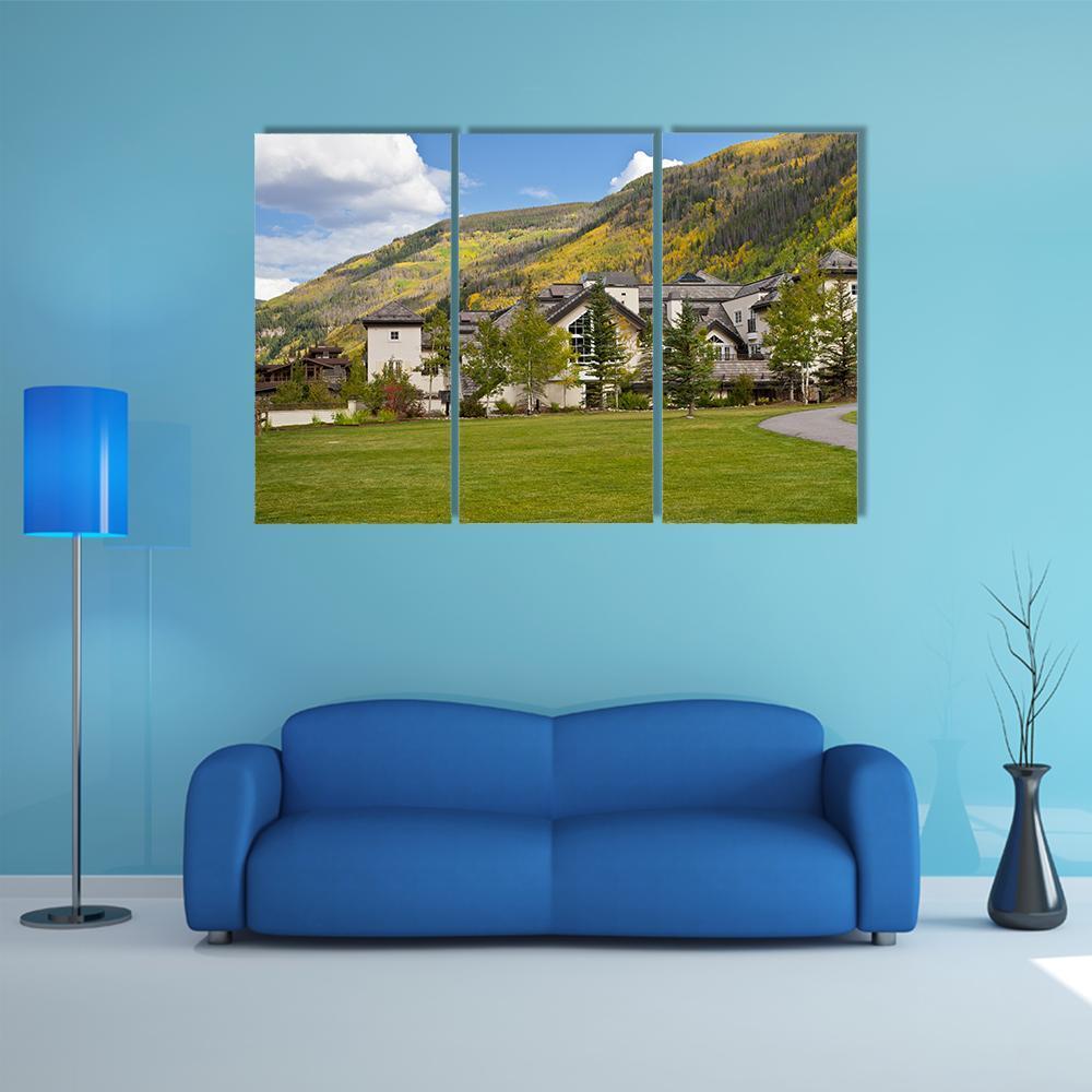 Autumn Colors In Colorado Canvas Wall Art-3 Horizontal-Gallery Wrap-37" x 24"-Tiaracle