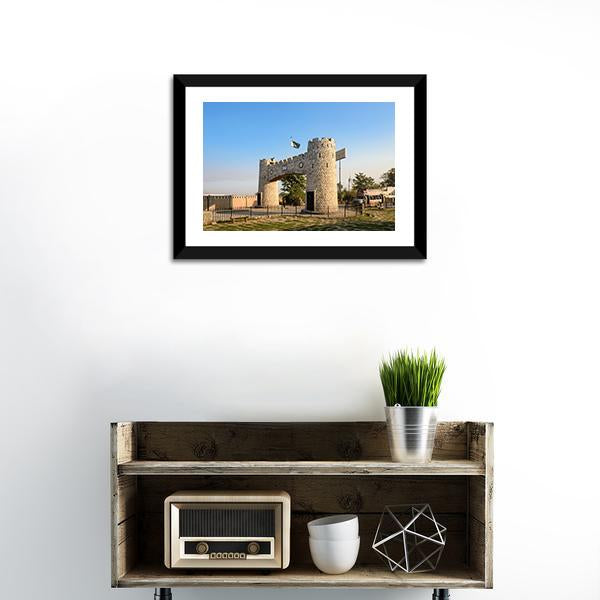 Bab-E-Khyber Pakistan Canvas Wall Art-1 Piece-Framed Print-20" x 16"-Tiaracle