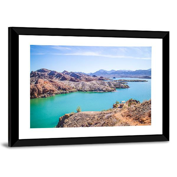 Balanced Rock Cove Canvas Wall Art-1 Piece-Framed Print-20" x 16"-Tiaracle