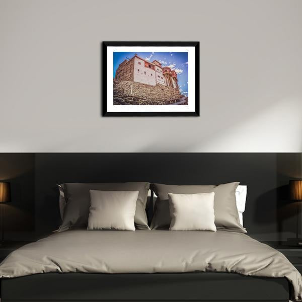 Baltit Fort In Hunza Canvas Wall Art-5 Horizontal-Gallery Wrap-22" x 12"-Tiaracle