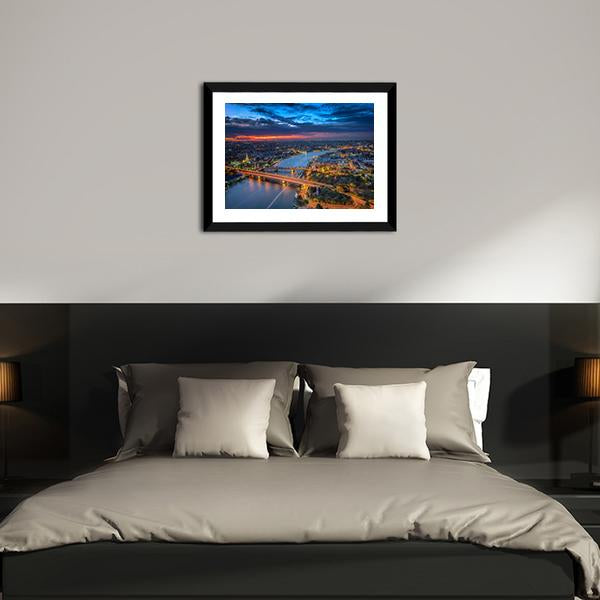 Bangkok Highlight View Panoramic Canvas Wall Art-1 Piece-36" x 12"-Tiaracle