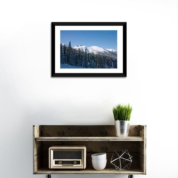 Bansko Ski Resort Bulgaria Canvas Wall Art-1 Piece-Framed Print-20" x 16"-Tiaracle