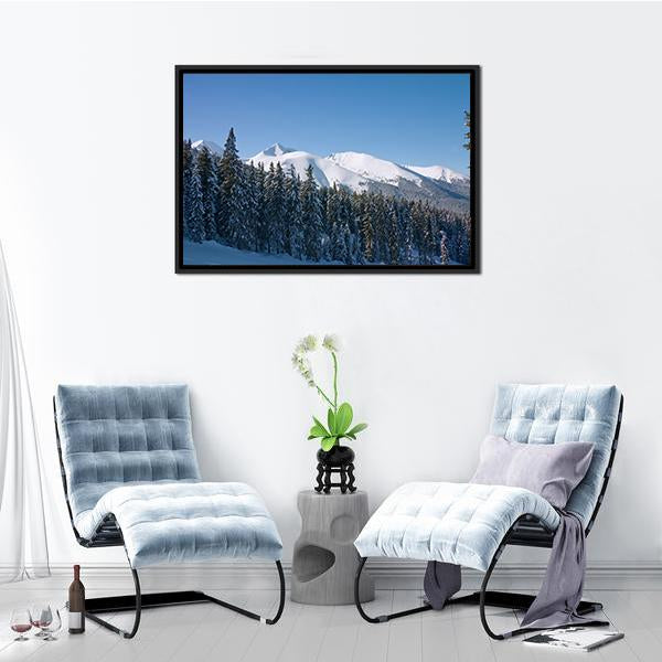 Bansko Ski Resort Bulgaria Canvas Wall Art-3 Horizontal-Gallery Wrap-25" x 16"-Tiaracle