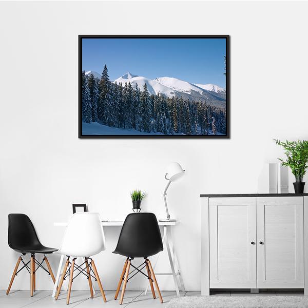 Bansko Ski Resort Bulgaria Canvas Wall Art-3 Horizontal-Gallery Wrap-25" x 16"-Tiaracle