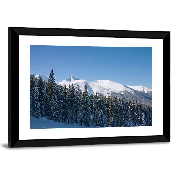 Bansko Ski Resort Bulgaria Canvas Wall Art-3 Horizontal-Gallery Wrap-25" x 16"-Tiaracle