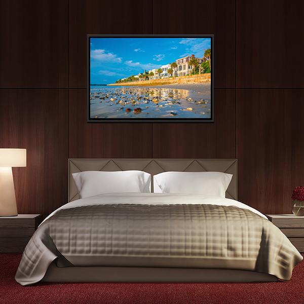 Battery Park In The Historic Waterfront Area Of Charleston Canvas Wall Art-3 Horizontal-Gallery Wrap-25" x 16"-Tiaracle