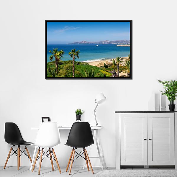 Beach & Coastline Mexico Canvas Wall Art-3 Horizontal-Gallery Wrap-25" x 16"-Tiaracle