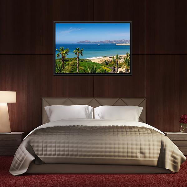 Beach & Coastline Mexico Canvas Wall Art-3 Horizontal-Gallery Wrap-25" x 16"-Tiaracle