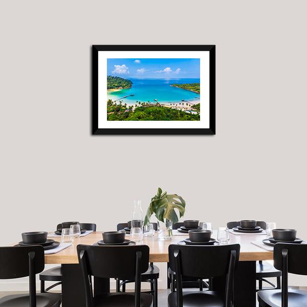 Beach & Sea Canvas Wall Art-3 Horizontal-Gallery Wrap-25" x 16"-Tiaracle