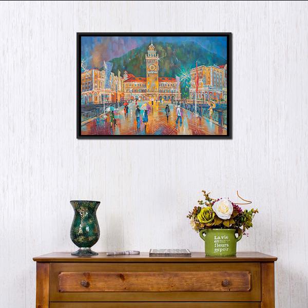 Beautiful Artwork Panoramic Canvas Wall Art-1 Piece-36" x 12"-Tiaracle