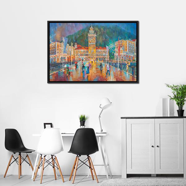 Beautiful Artwork Panoramic Canvas Wall Art-1 Piece-36" x 12"-Tiaracle