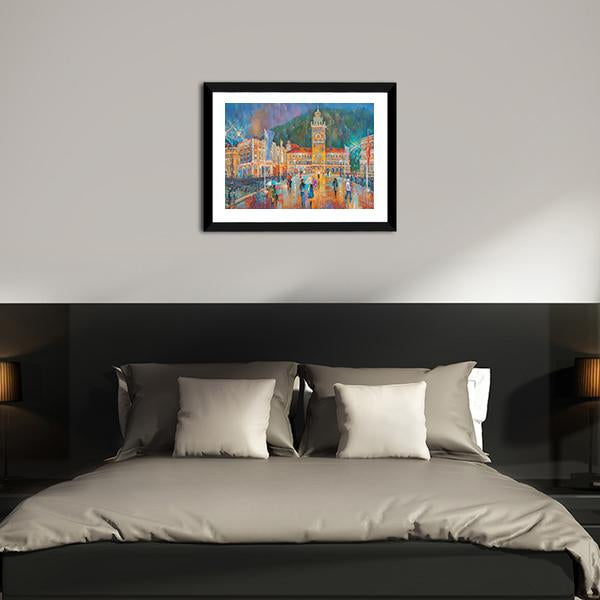 Beautiful Artwork Panoramic Canvas Wall Art-1 Piece-36" x 12"-Tiaracle