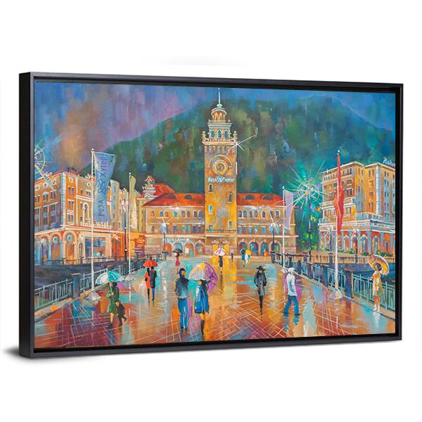 Beautiful Artwork Panoramic Canvas Wall Art-1 Piece-36" x 12"-Tiaracle