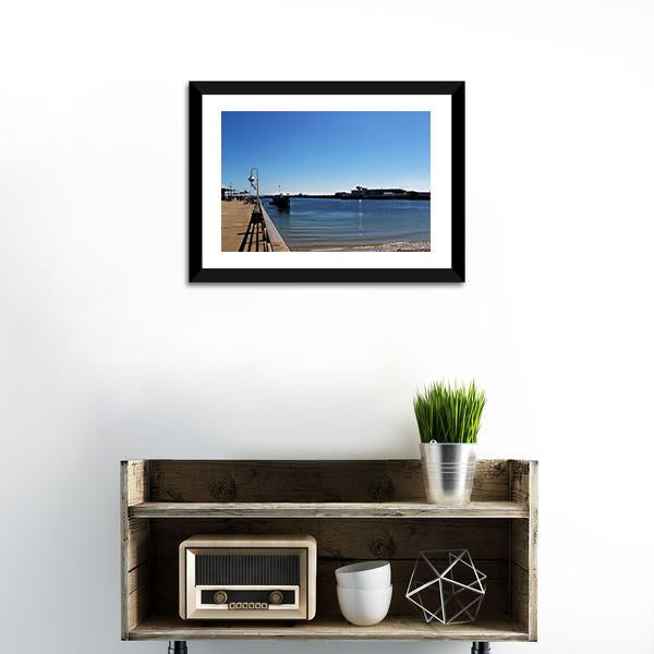 Beautiful Beach View Panoramic Canvas Wall Art-1 Piece-36" x 12"-Tiaracle