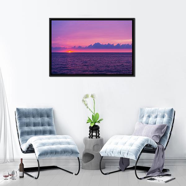 Beautiful Scene In Hawaii Canvas Wall Art-3 Horizontal-Gallery Wrap-25" x 16"-Tiaracle