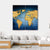 Textured World Map Canvas Wall Art-4 Horizontal-Gallery Wrap-34" x 24"-Tiaracle