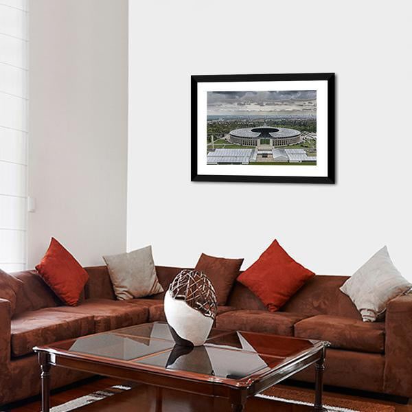 Berlin Olympic Stadium Panoramic Canvas Wall Art-1 Piece-36" x 12"-Tiaracle