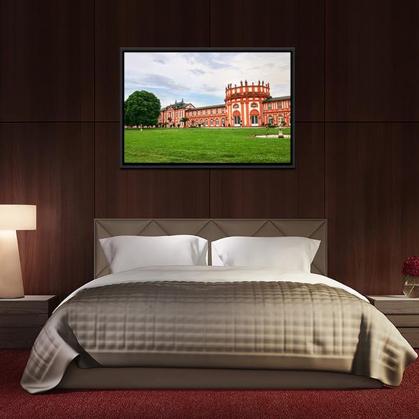 Biebrich Palace Germany Canvas Wall Art-3 Horizontal-Gallery Wrap-25" x 16"-Tiaracle