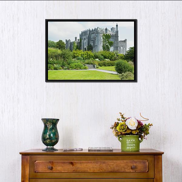 Birr Castle Ireland Canvas Wall Art-1 Piece-Floating Frame-24" x 16"-Tiaracle