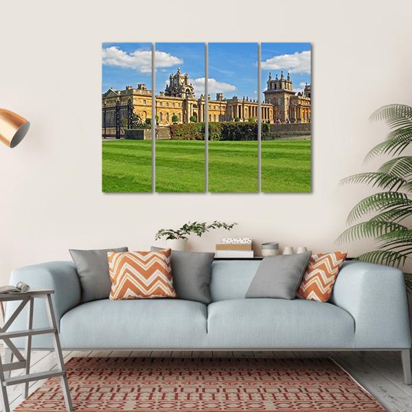 Blenheim Palace England Canvas Wall Art-4 Horizontal-Gallery Wrap-34" x 24"-Tiaracle